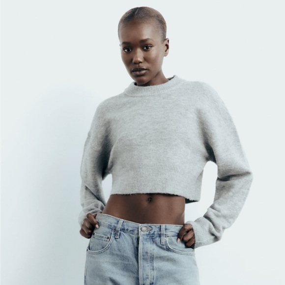 Zara Crop Sweater size xs NWT - Picture 2 of 4